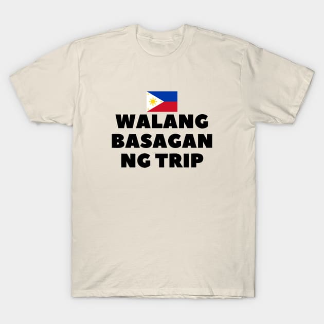 filipino flag with Tagalog saying T-Shirt by CatheBelan
